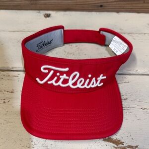 Titleist Red Pro V1 Golf Visor